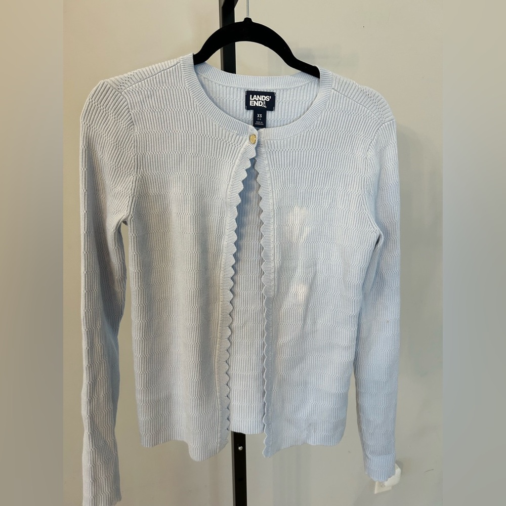 Lands End cardigan size xs